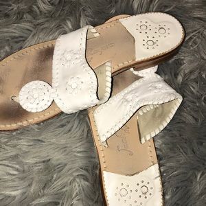 Women’s White Jack Rogers size 6